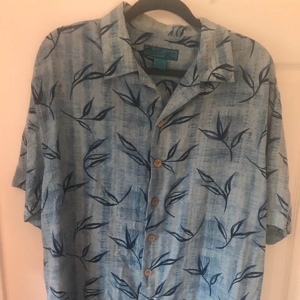 Tommy Bahama- esque Summer Button up Shirt
